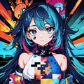 グリッチアート？1 glitch art? 1 11枚目