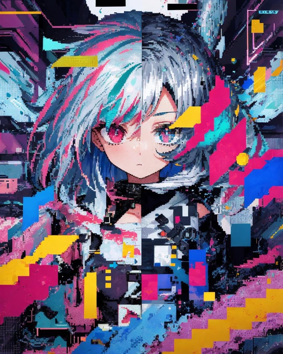 グリッチアート？1 glitch art? 1