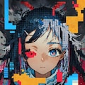 グリッチアート？1 glitch art? 1 5枚目