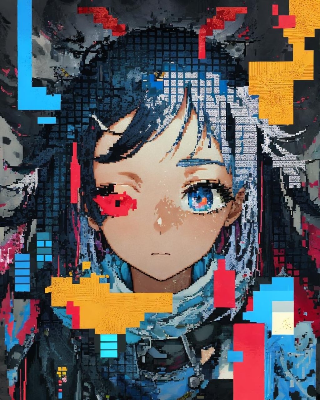 グリッチアート？1 glitch art? 1