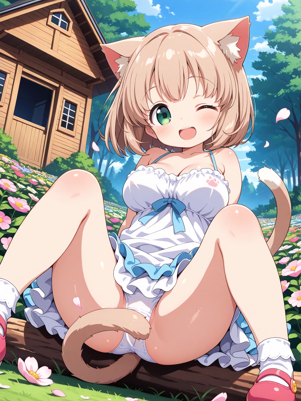 きゃあ！