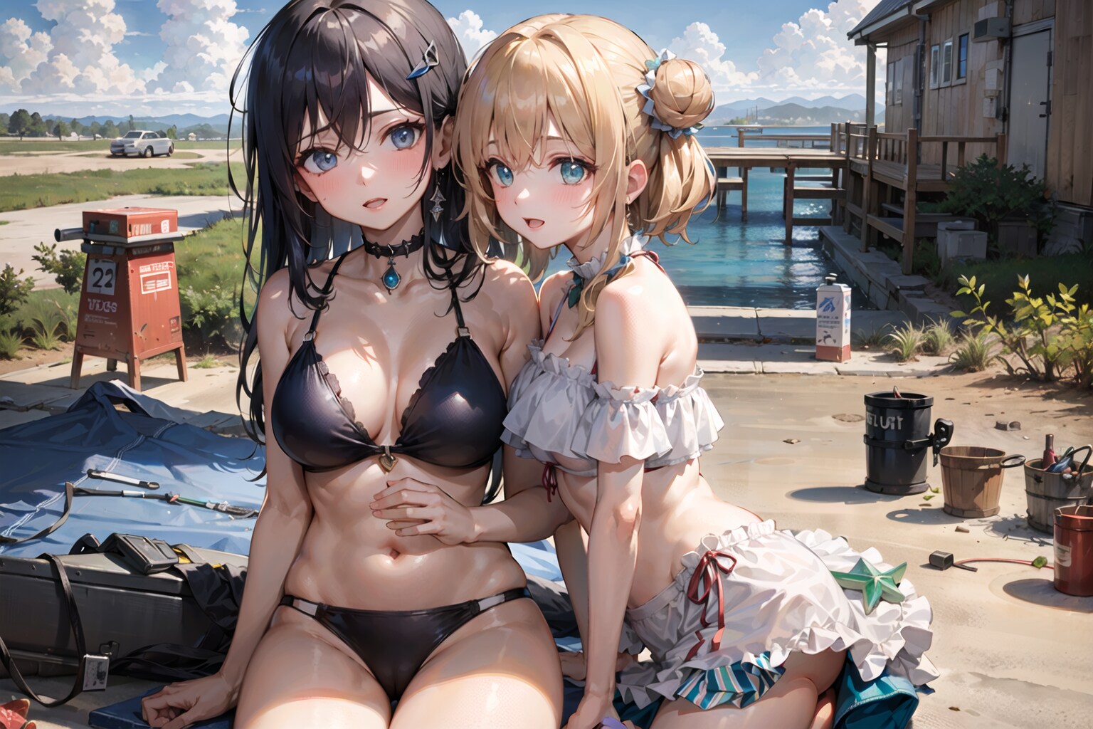 ごめんね！私たち付き合ってるんだ～(笑)