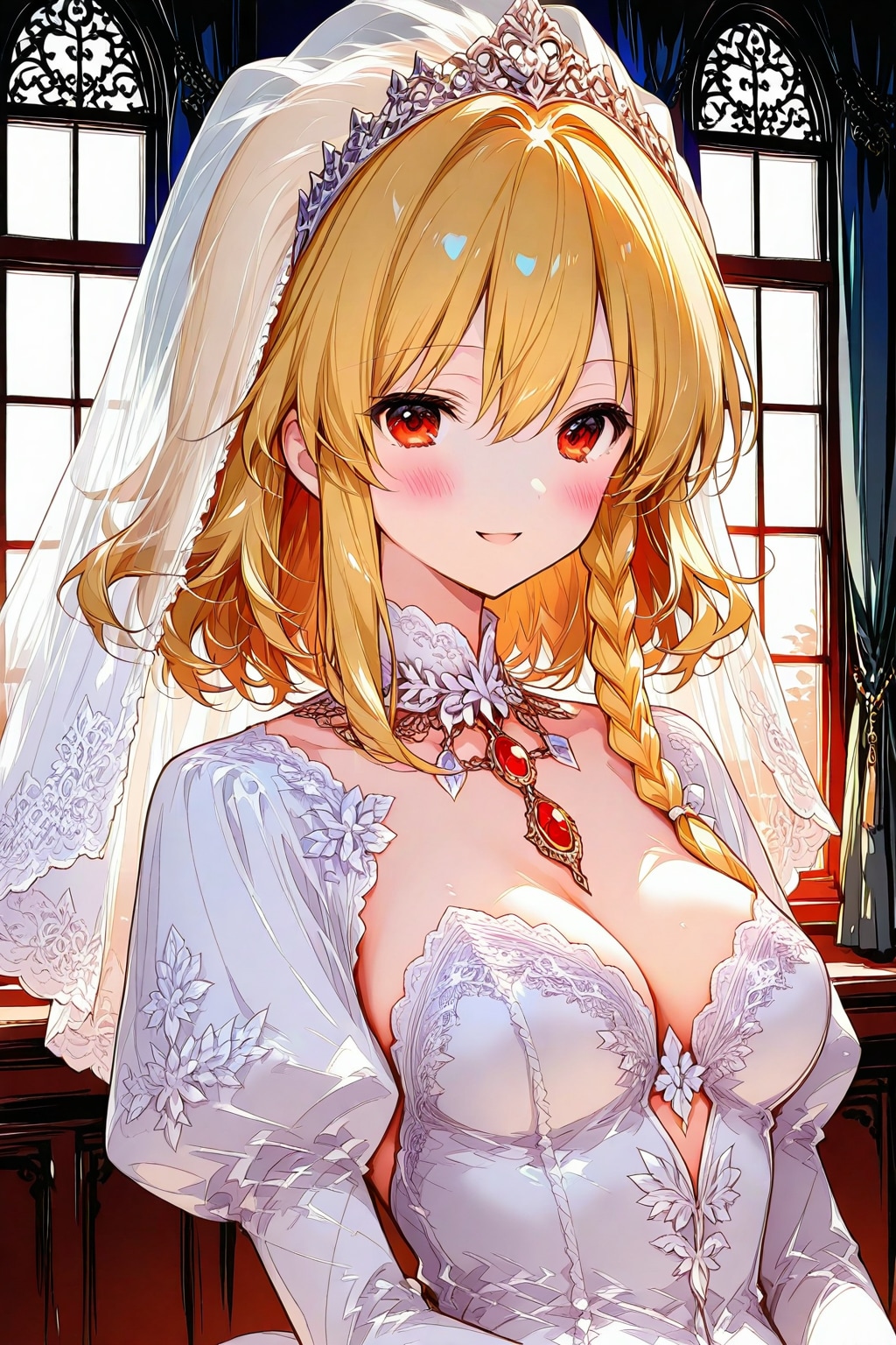 ウェディングドレスのフラン2