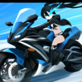 ブラック★ロックシュータ　バイクに乗る 6枚目