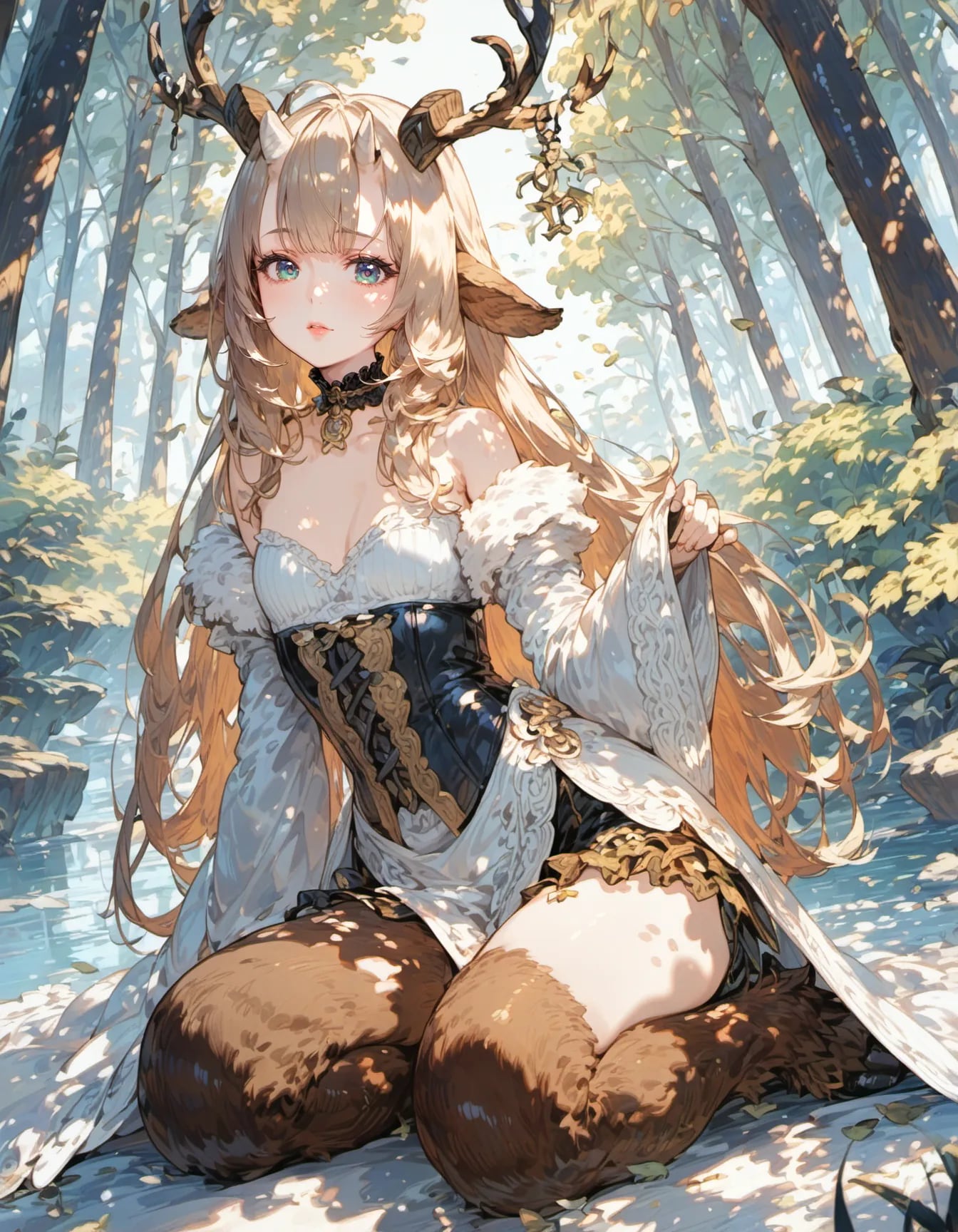 Guardian of the Crystal Brook | の人気AIイラスト・グラビア