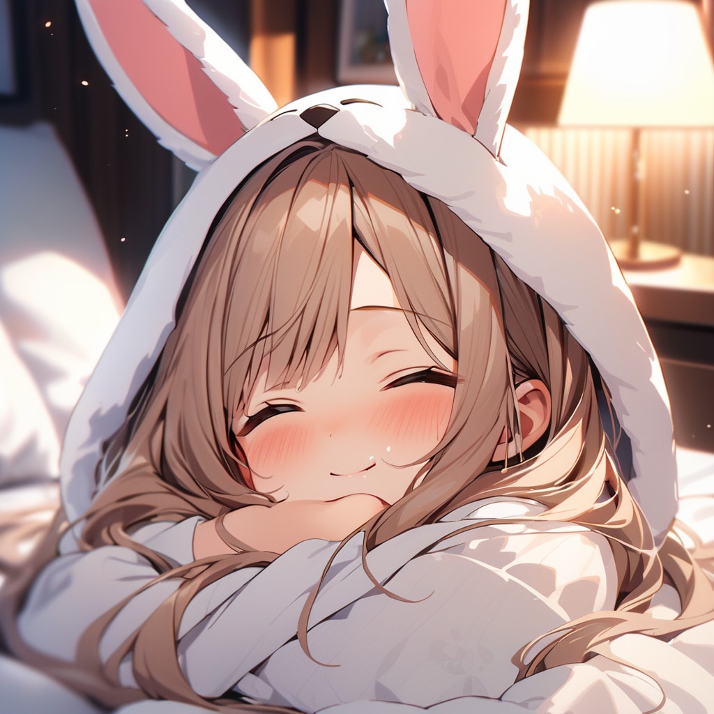 幸せそうな寝顔zzz | の人気AIイラスト・グラビア