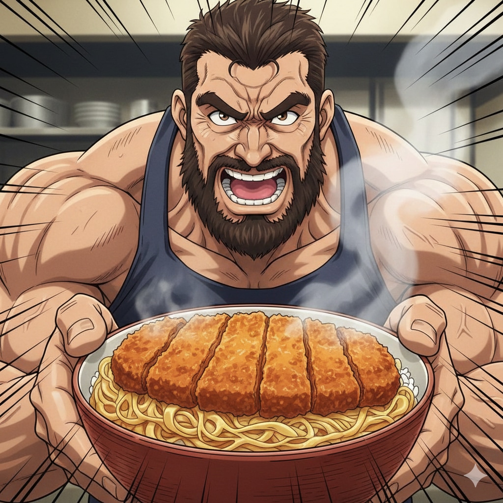 カツ麺丼お待ちっ!!