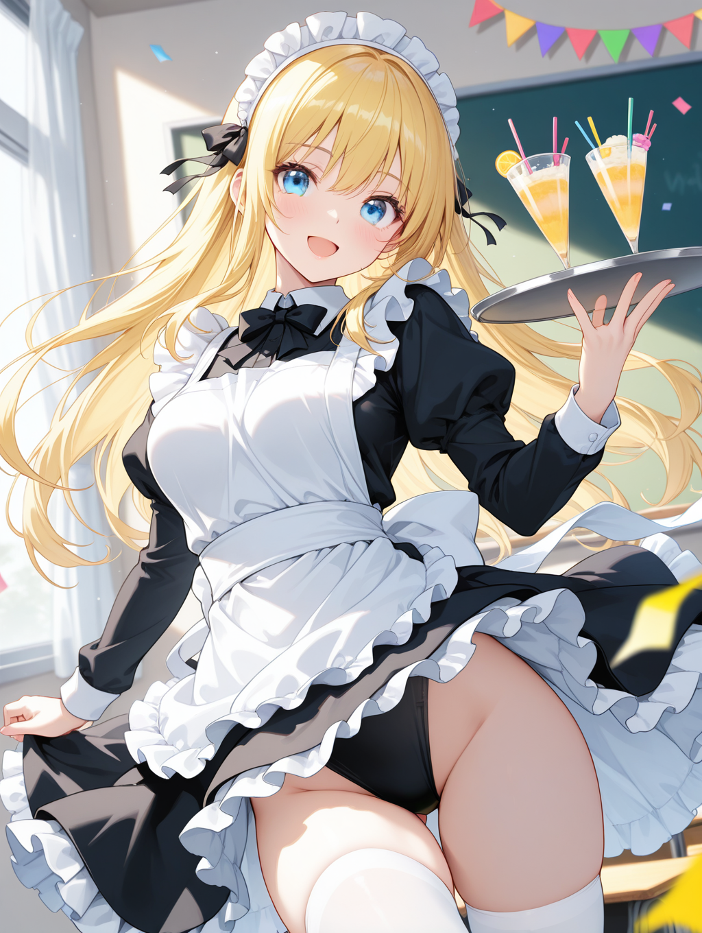 お帰りなさいませご主人様❤ メイドｘレオタード