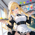 お帰りなさいませご主人様❤ メイドｘレオタード 4枚目