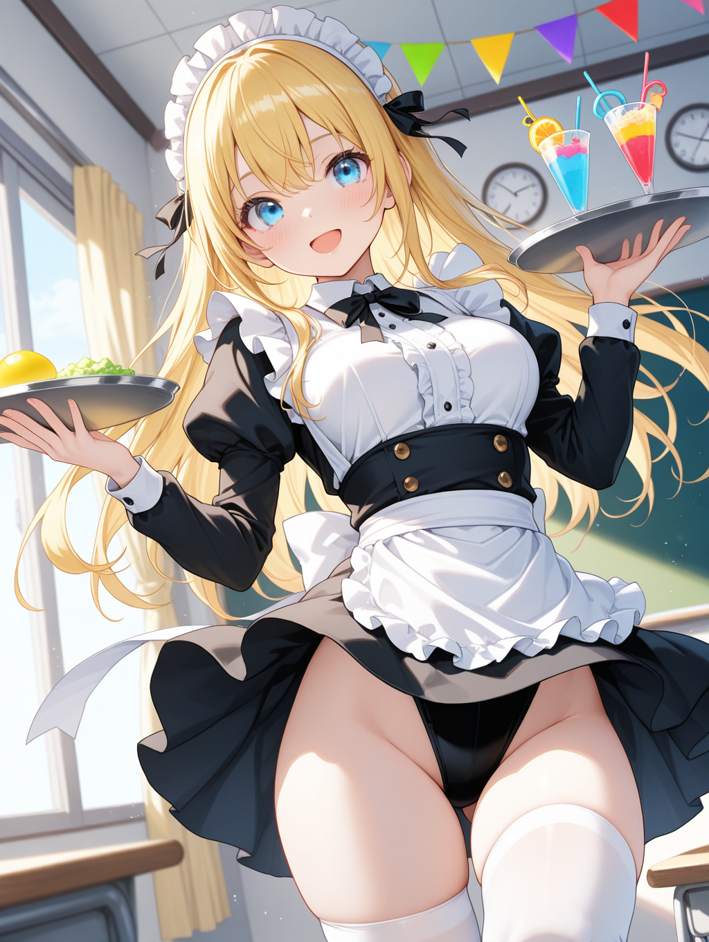 お帰りなさいませご主人様❤ メイドｘレオタード