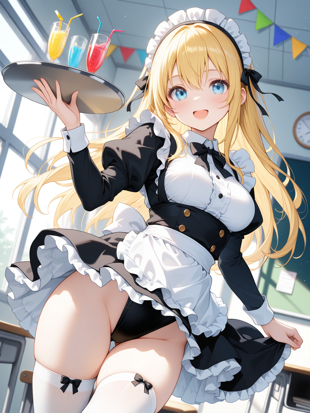 お帰りなさいませご主人様❤ メイドｘレオタード