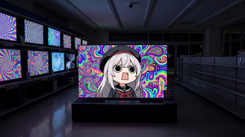 真夜中えらいこっちゃ嬢