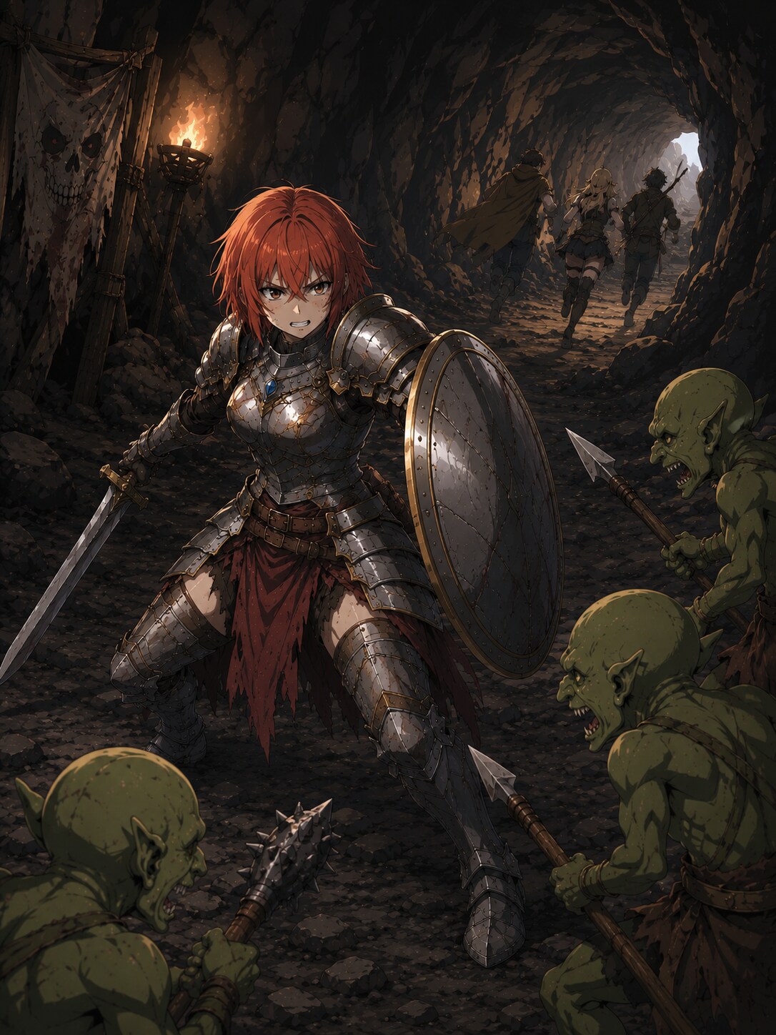 殿（しんがり）の戦士