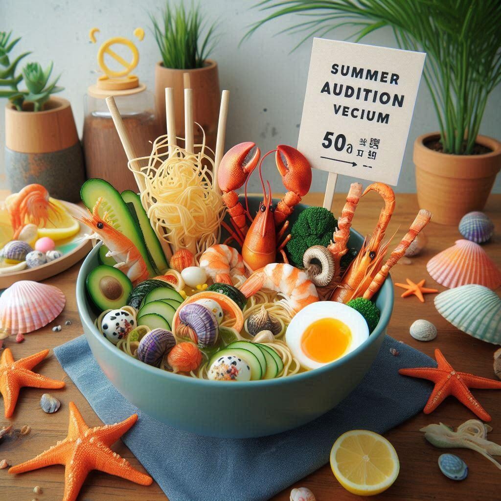 夏の海鮮麺オーディション