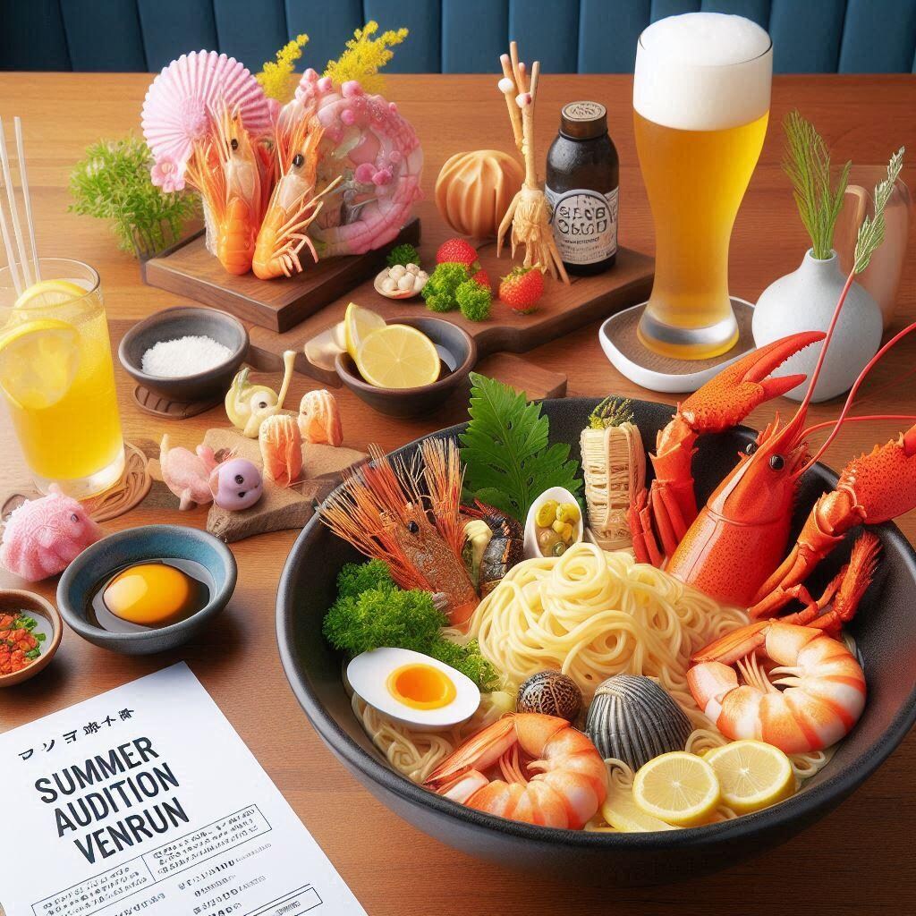夏の海鮮麺オーディション