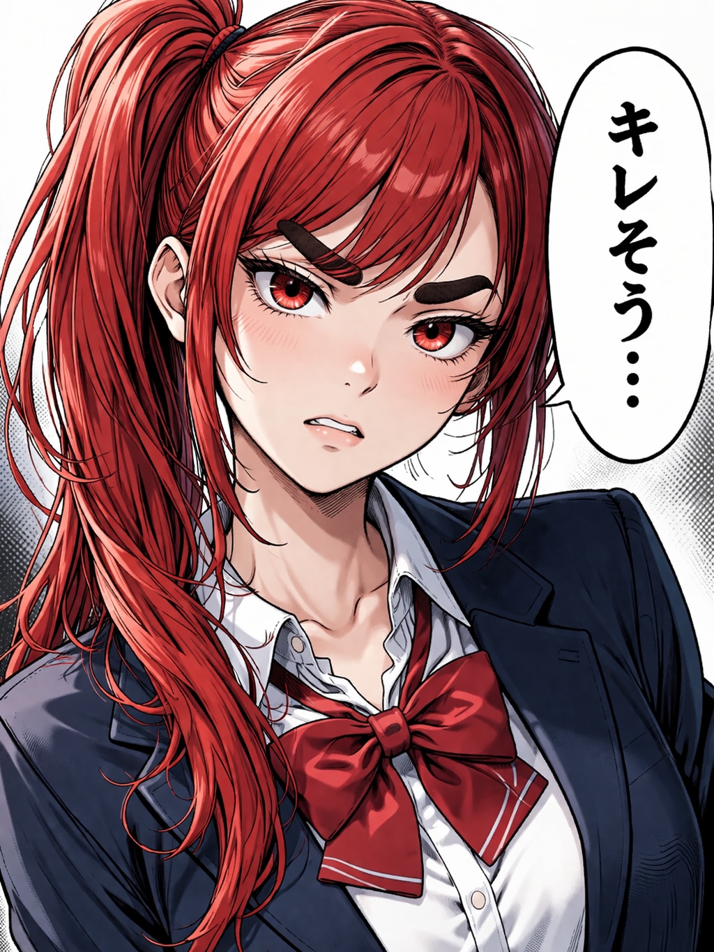 スズ杜カツ諮に「(ダイエットしても)まァでもすぐに元に戻るでしょうけど」と言われて少しずつ苛つきを(相当 苛ついてるか？)増幅させている深澤楓