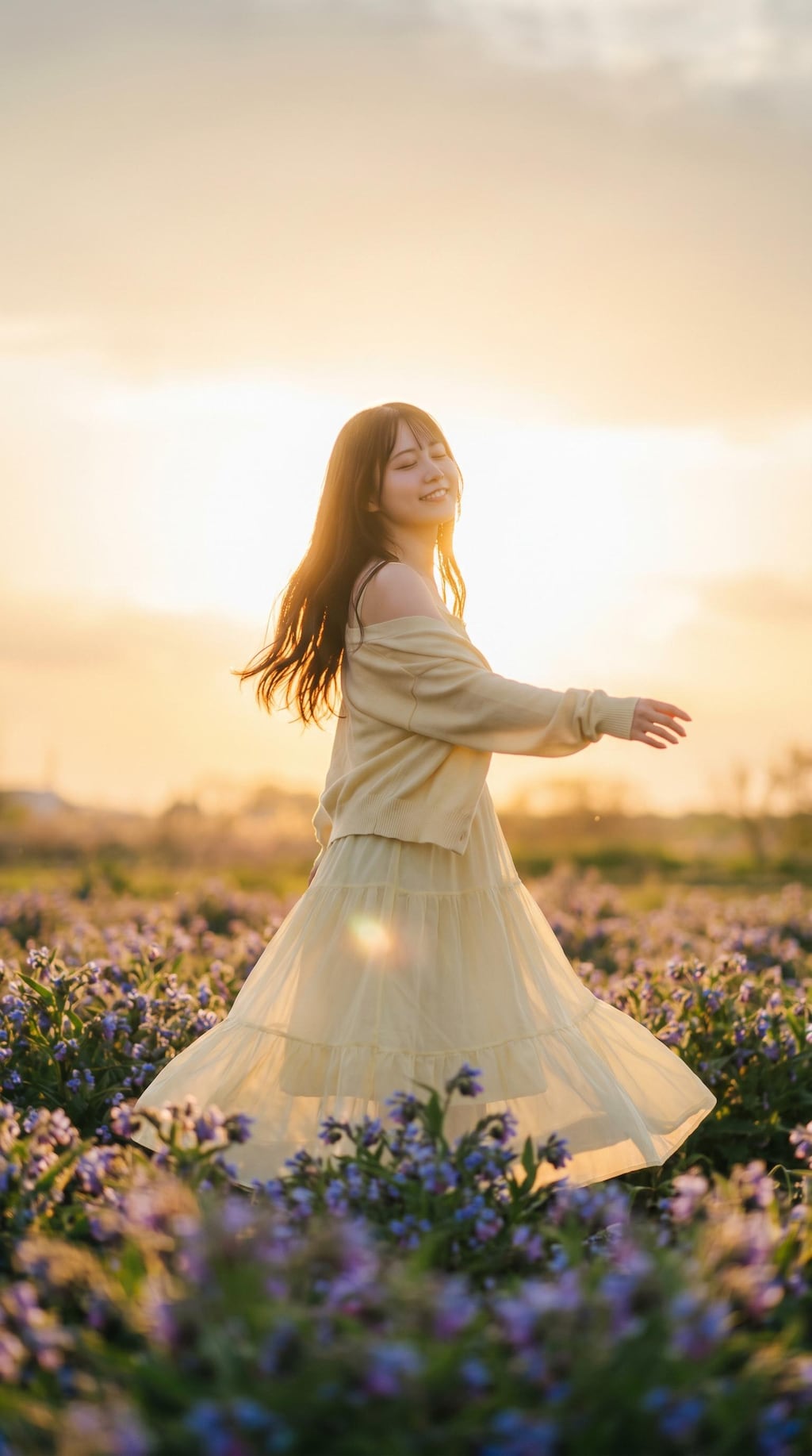 A Soft Afternoon Hidden in Flowers