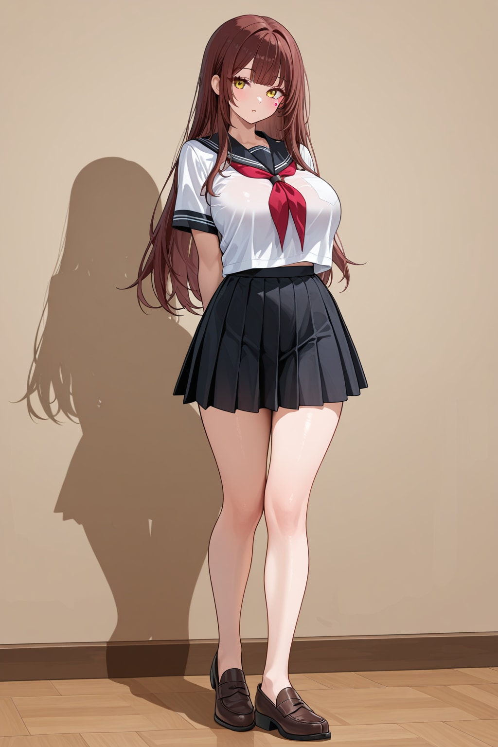 イメージチェンジ、後ろからバッサリだ！