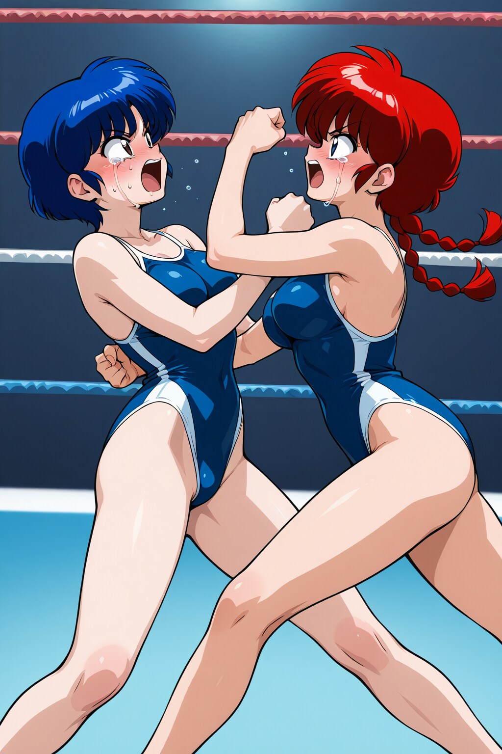 新春！初泣きプロレス！
