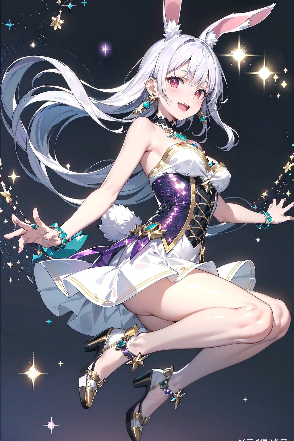 キラキラアイドルの降臨なのです🎶🐰✨
