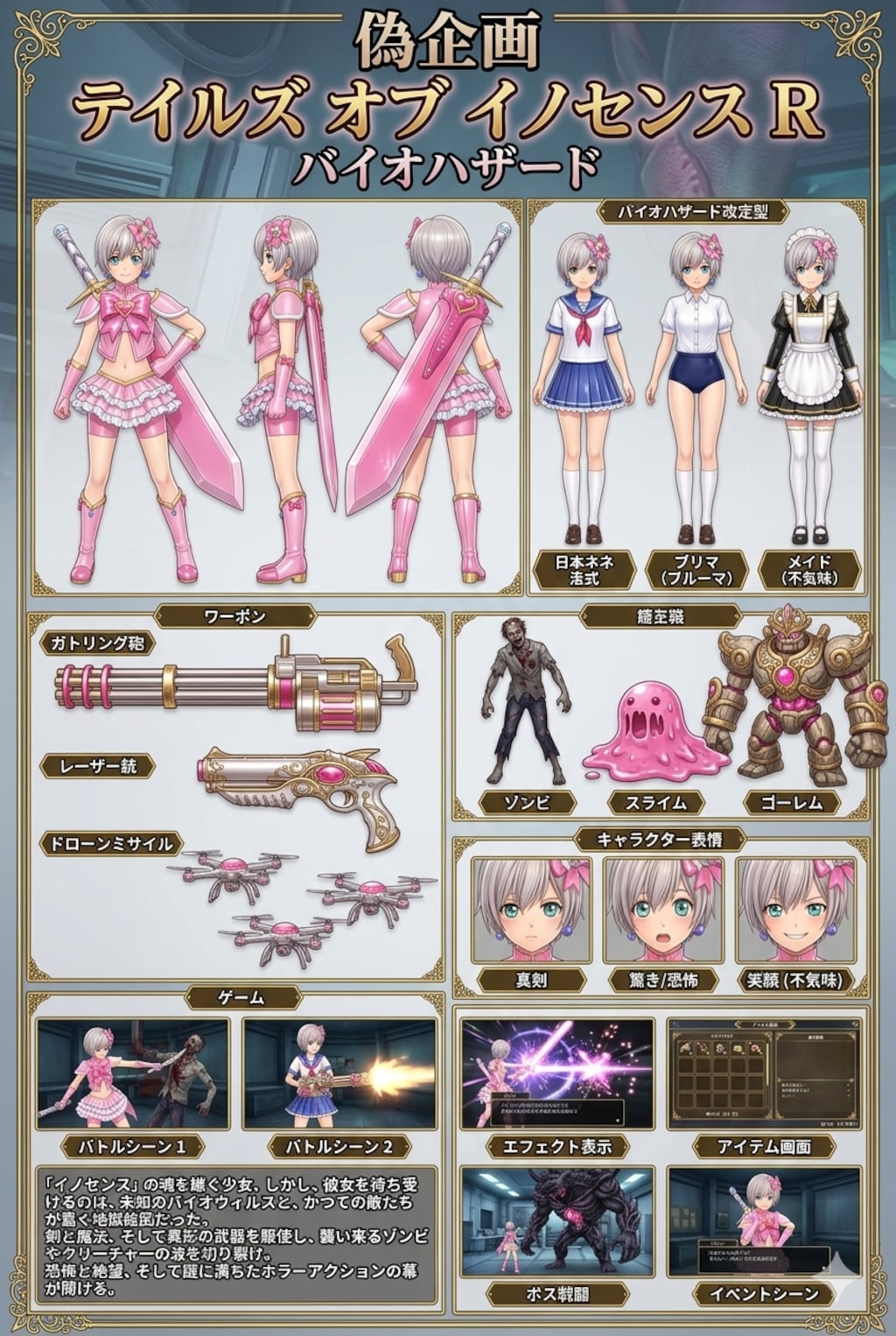 テイルズオブイノセンスR　バイオハザード