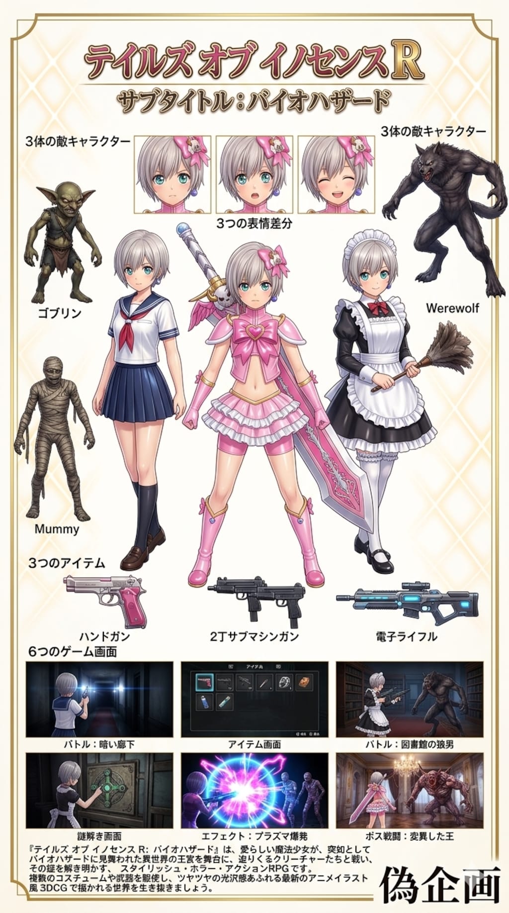 テイルズオブイノセンスR　バイオハザード