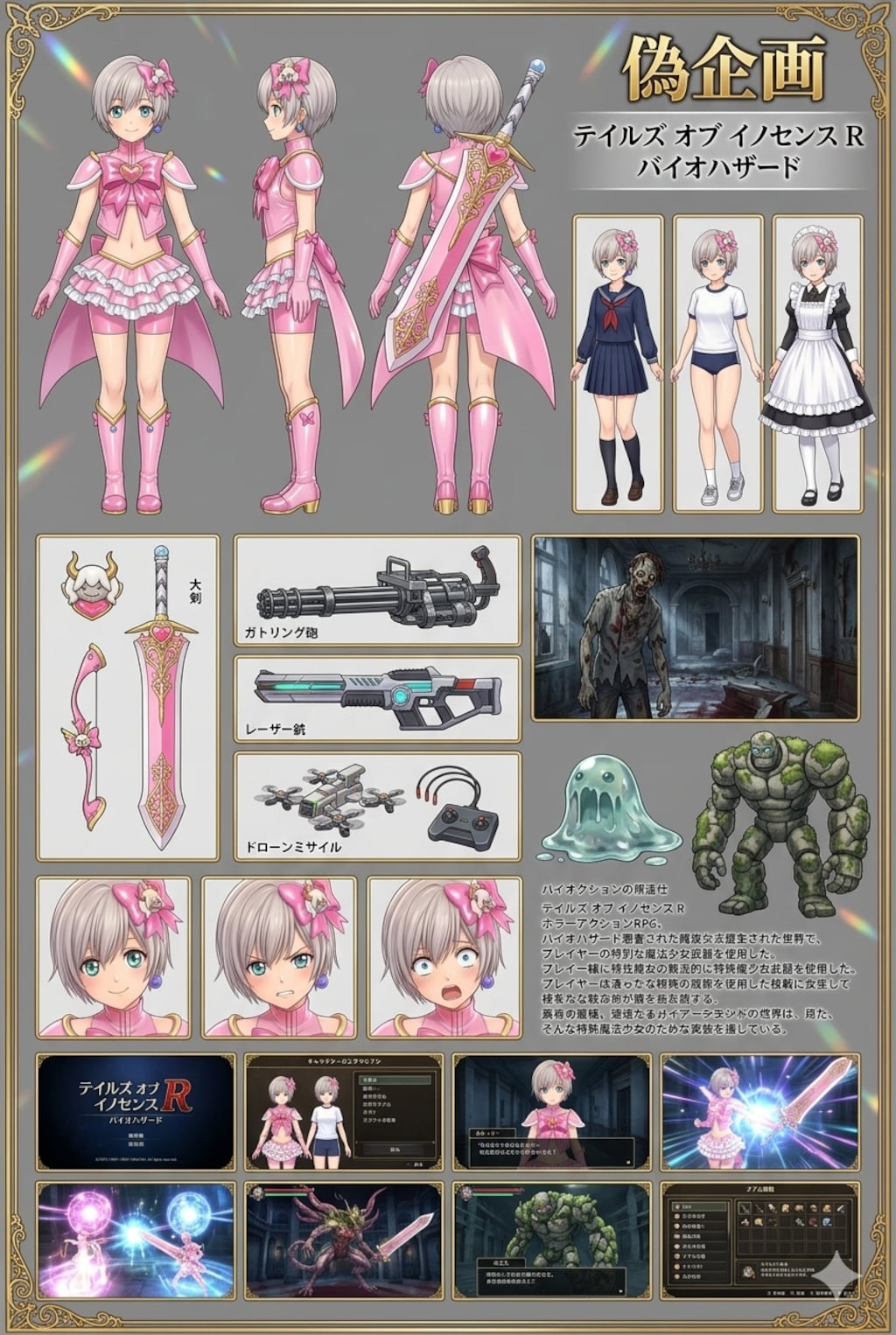 テイルズオブイノセンスR　バイオハザード