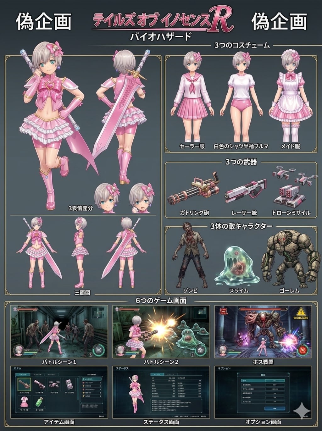 テイルズオブイノセンスR　バイオハザード