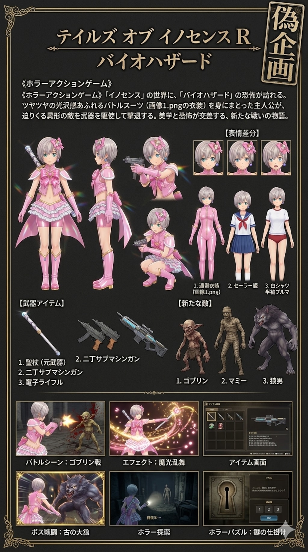 テイルズオブイノセンスR　バイオハザード