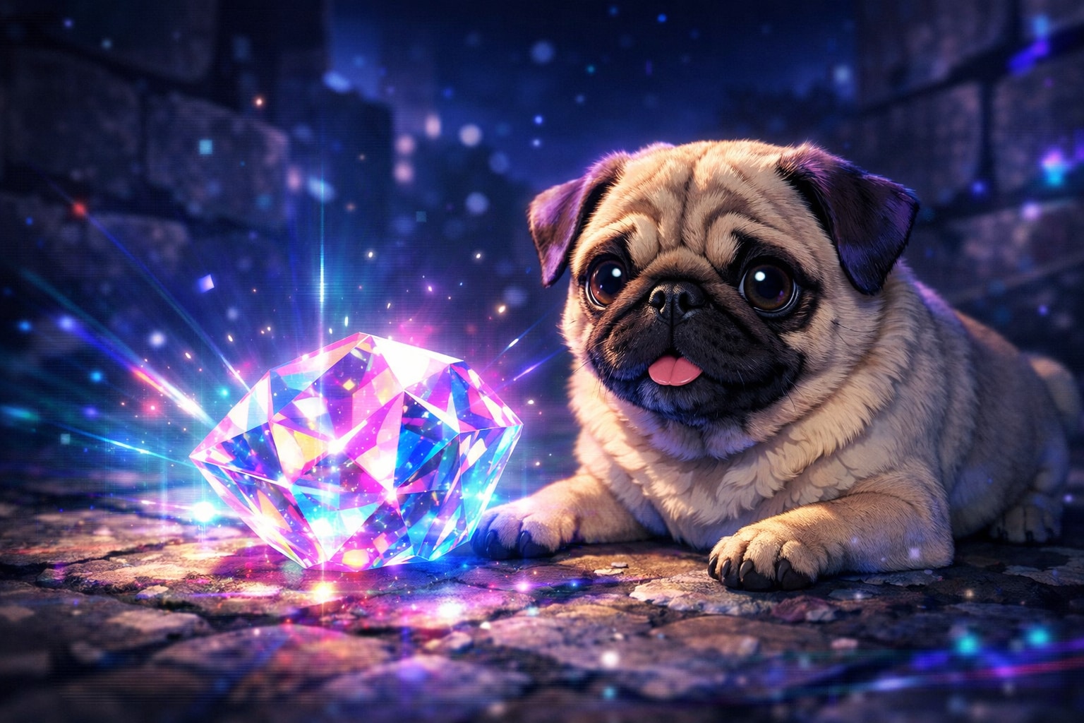 パグ5 | の人気AIイラスト・グラビア