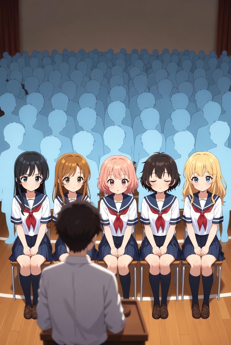 ギャグアニメの入学式