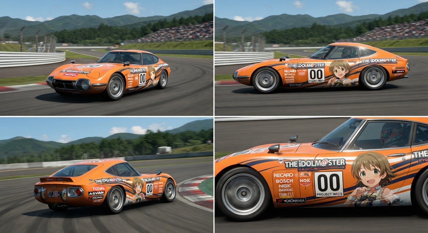 アイドルマスター痛車2000GT | の人気AIイラスト・グラビア