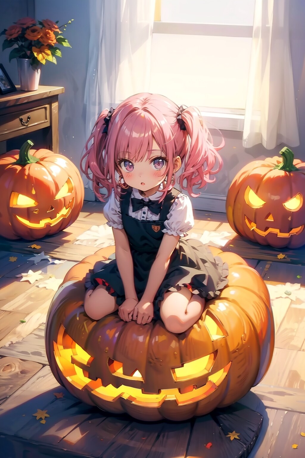 TOPAZでピンク髪ちゃん