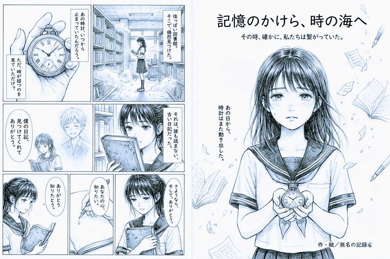 ChatGPTで不思議な漫画