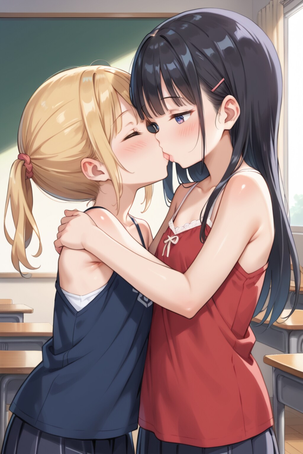 百合キス