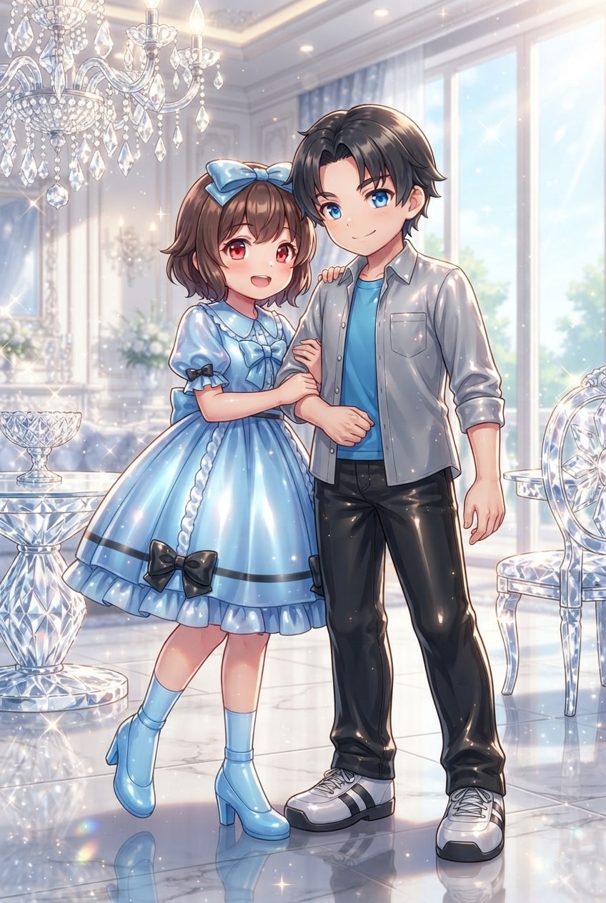 自宅でナチュラルに女装する男子 | の人気AIイラスト・グラビア