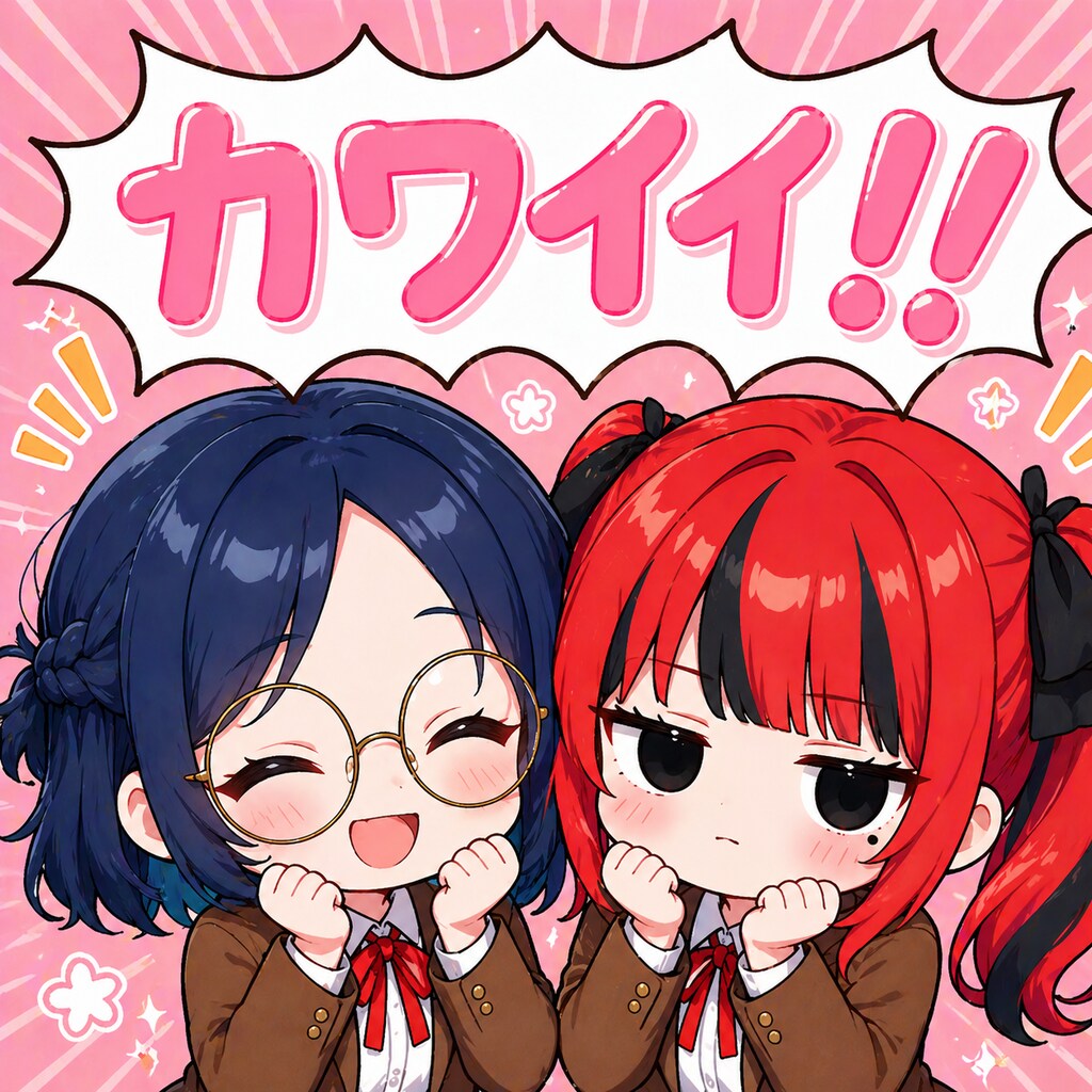 可愛い女の子かと思った？