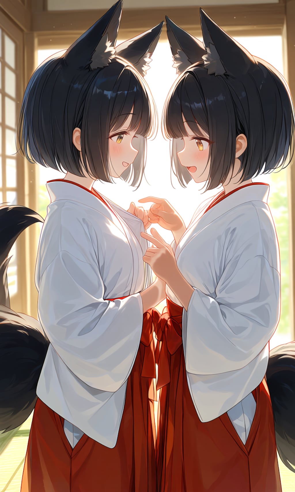 朝のチェック