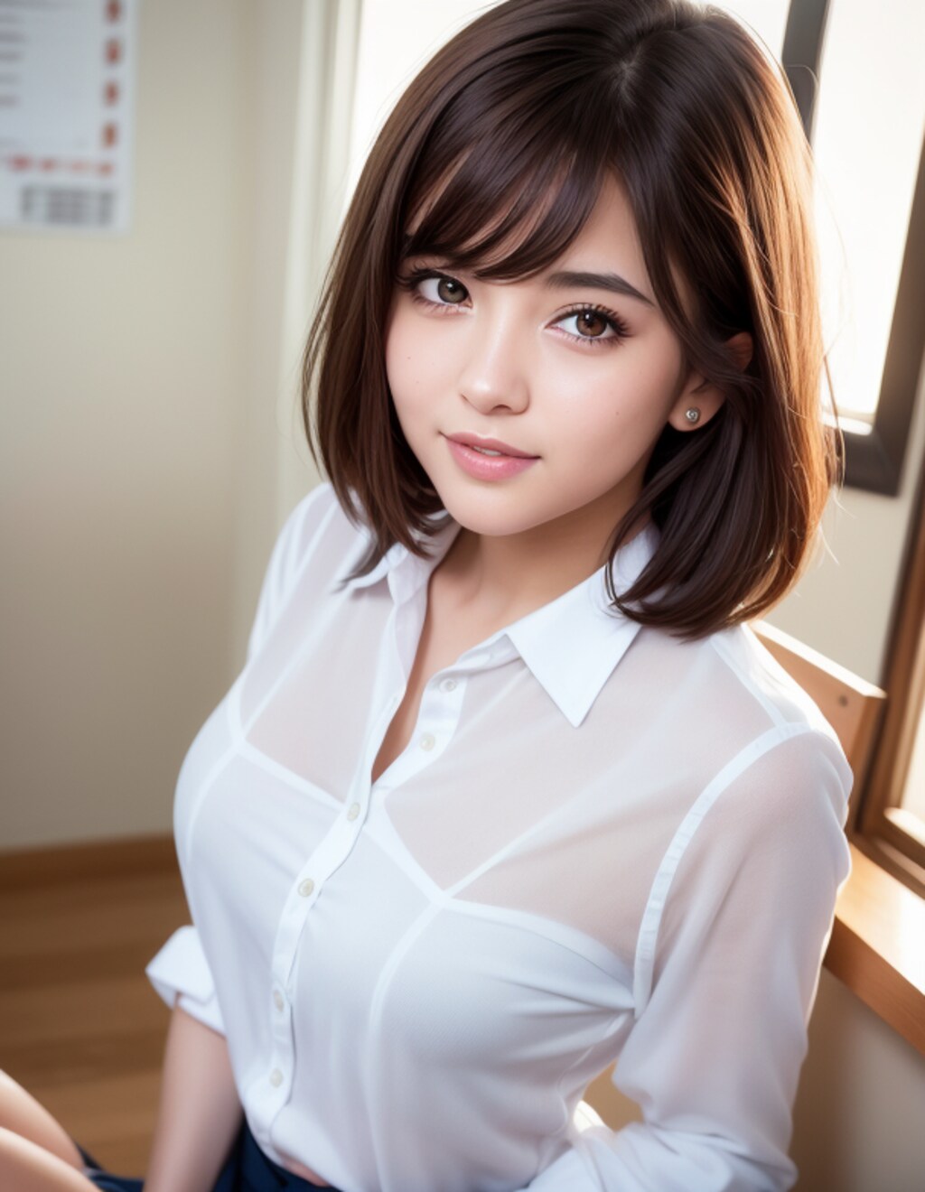 巨乳な保健室の先生