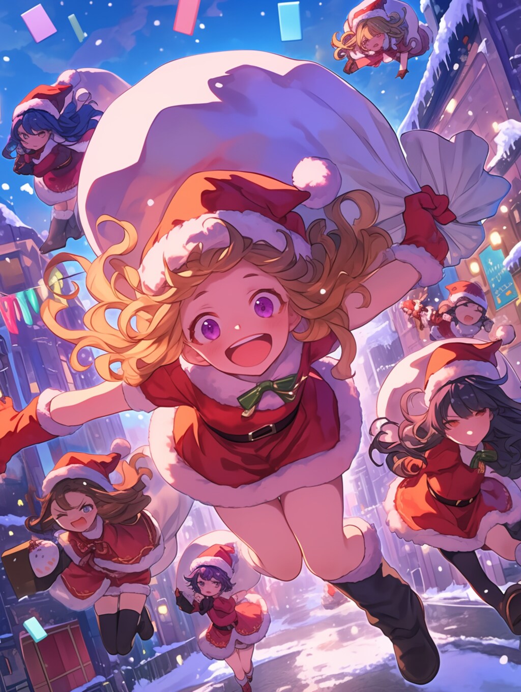 お姉ちゃんサンタちゃん軍