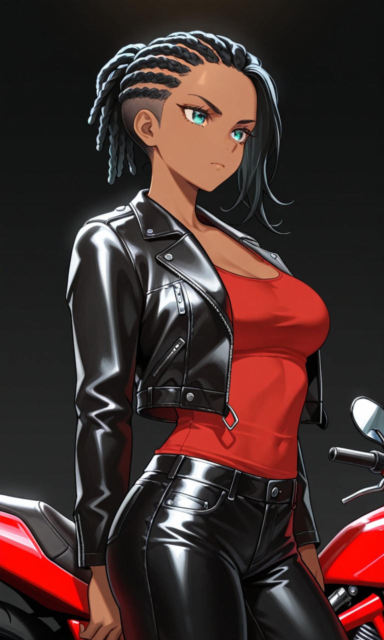 【うちの子】ひかりちゃんcornrowshair ver. | の人気AIイラスト・グラビア