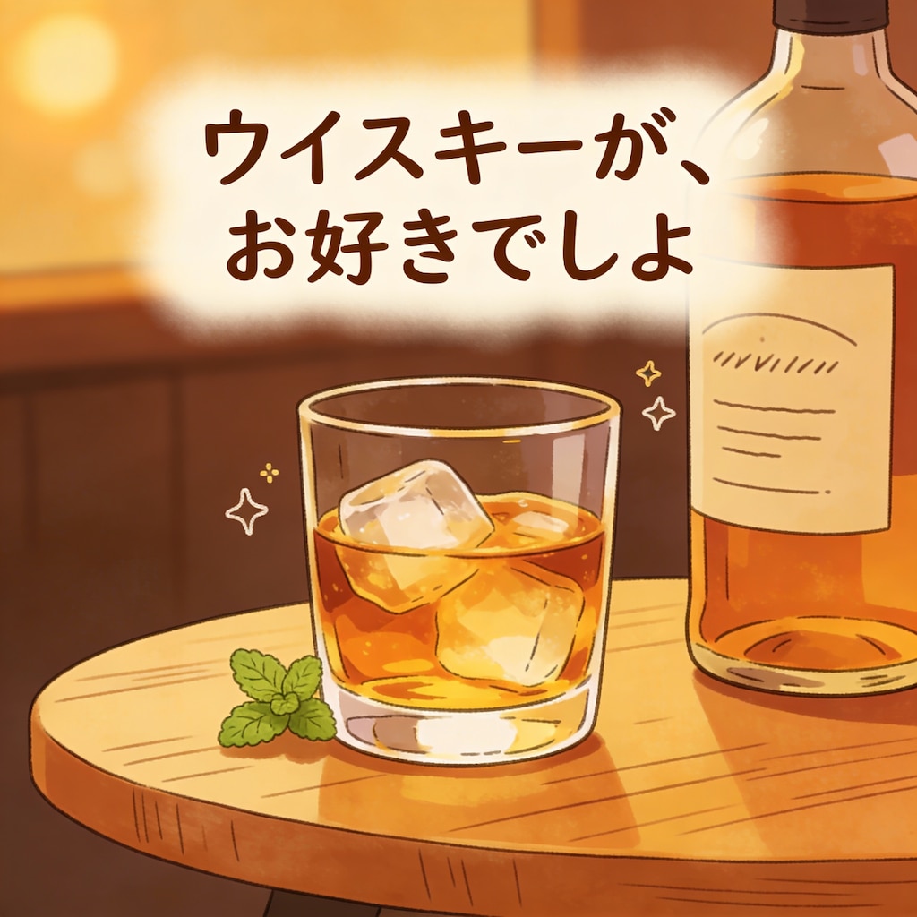 ウイスキーが、お好きでしょ