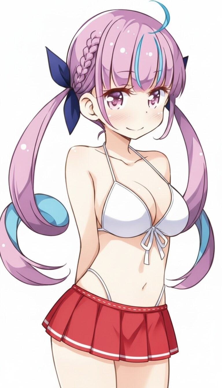 湊あくあ 巫女ビキニ