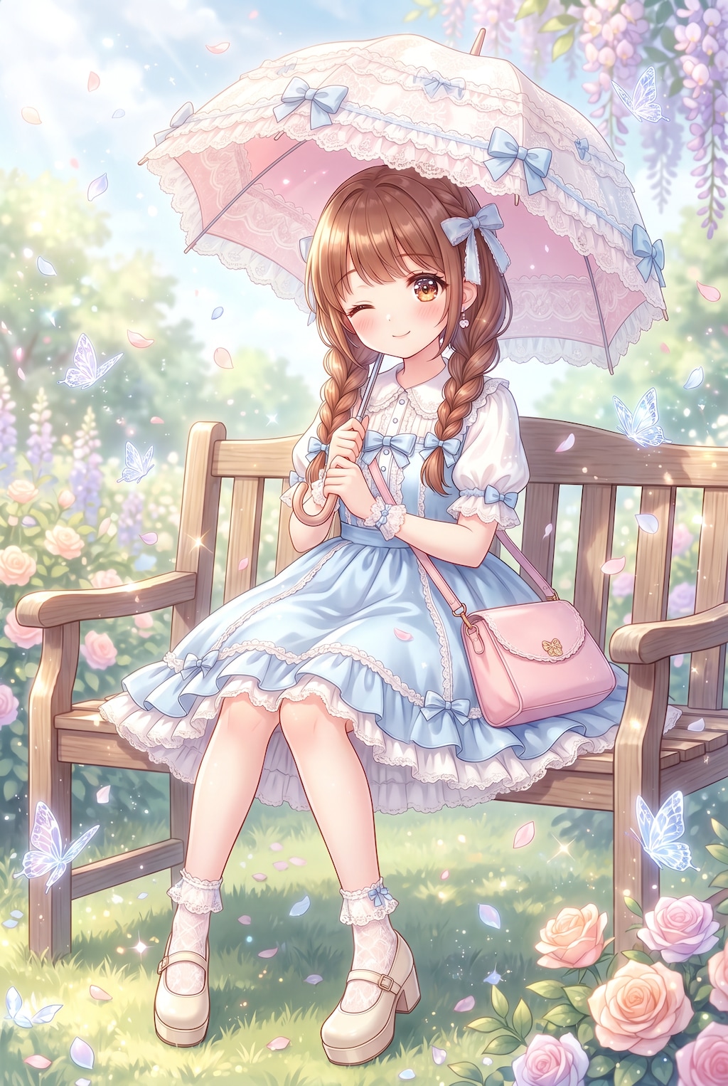 陽光の蕾傘姫
