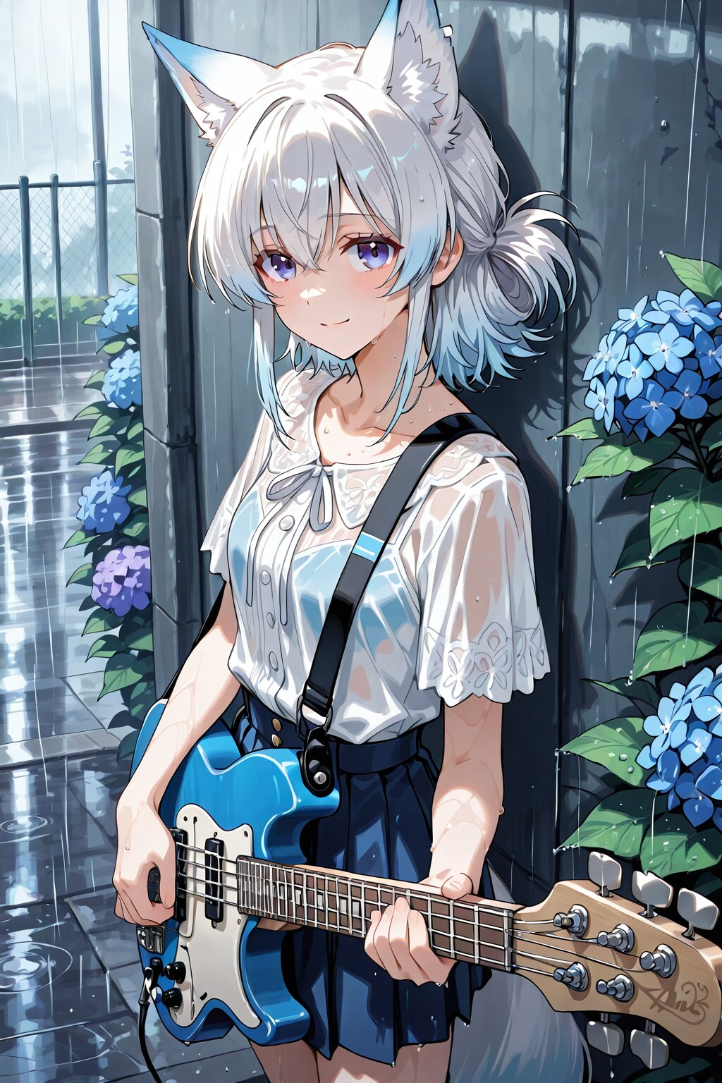 雨上がりの練習
