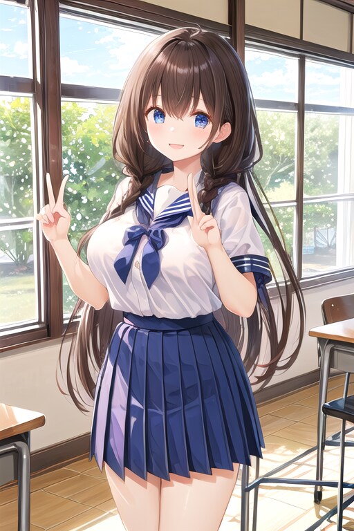 セーラー服の女の子25
