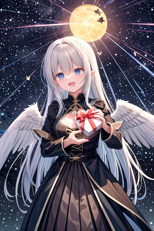 天から妖艶な天使が降臨 | の人気AIイラスト・グラビア