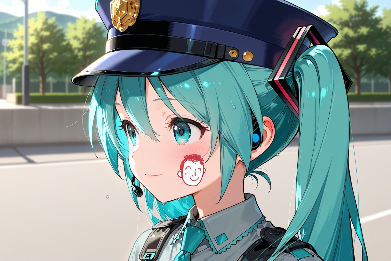 ポリスミクさん | の人気AIイラスト・グラビア