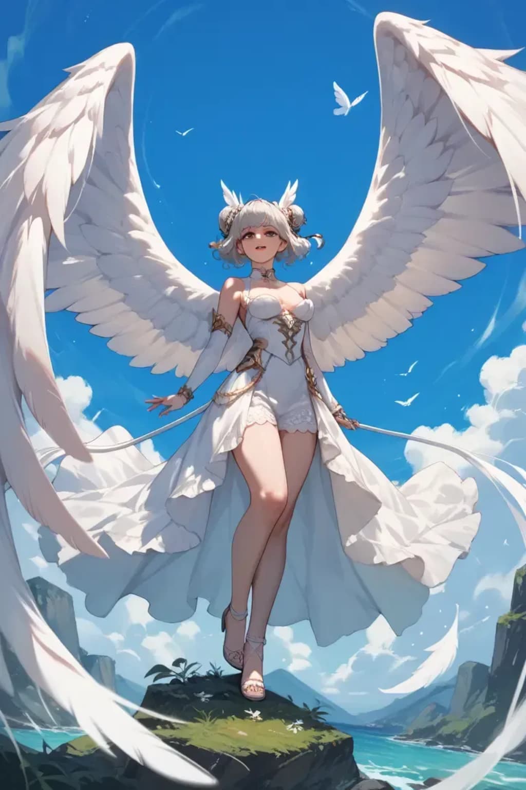 漆黒の世界に舞い降りた純白の翼1(全年齢)