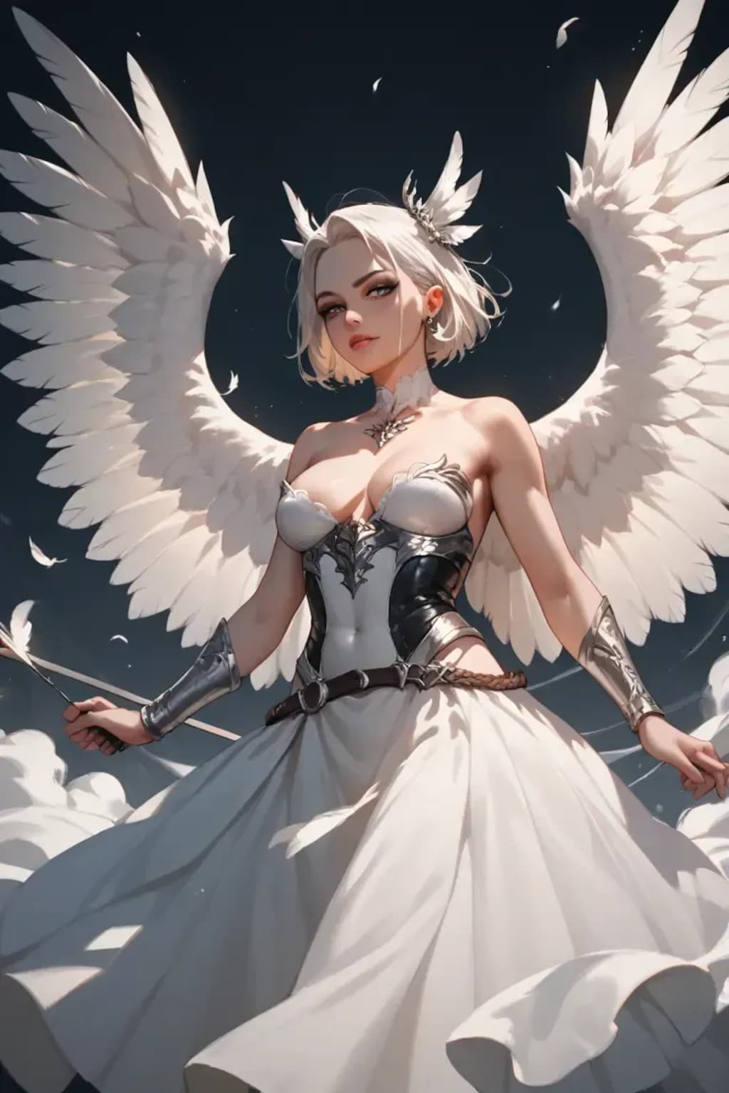 漆黒の世界に舞い降りた純白の翼1(全年齢)